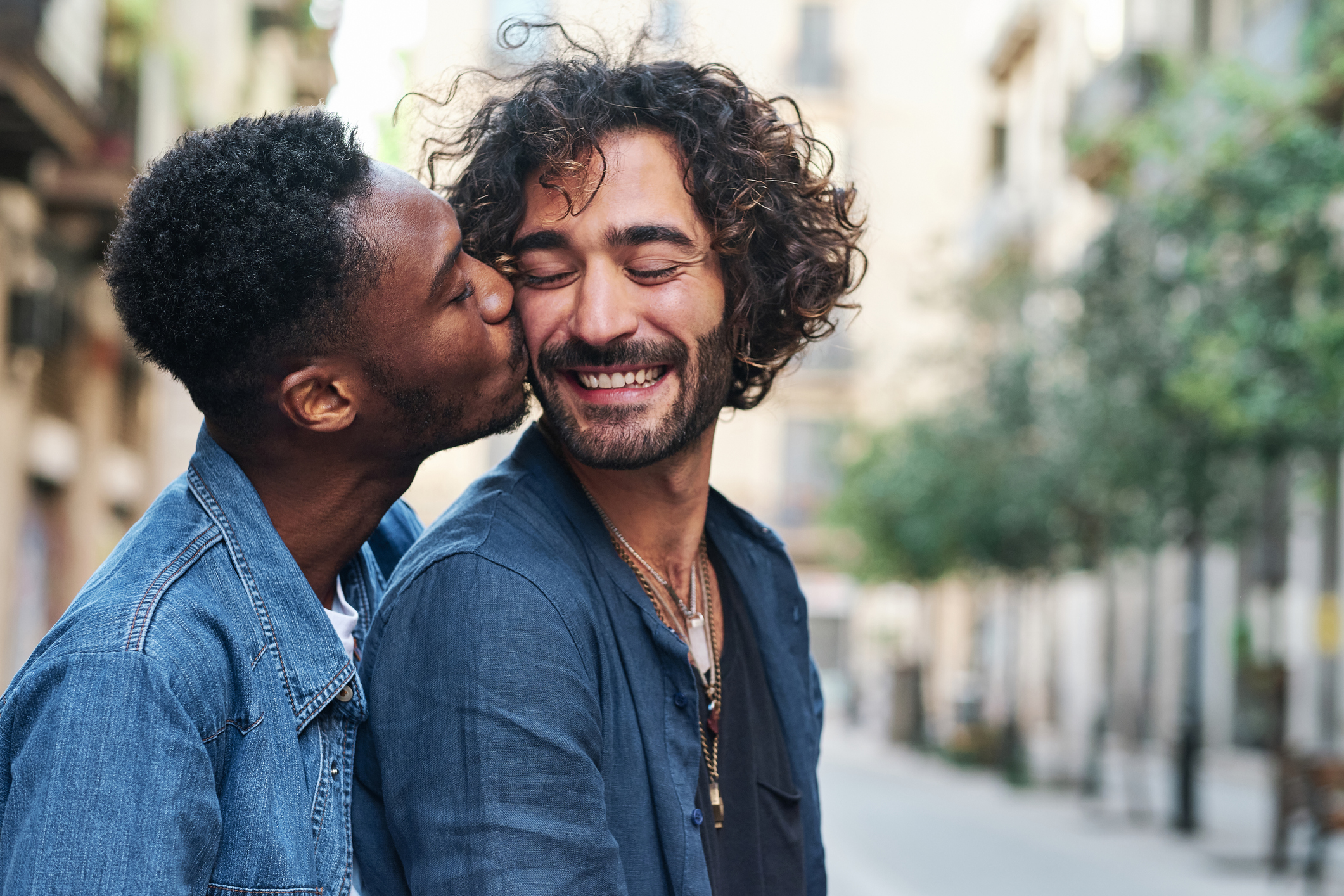 Covered California LGBTQ+ Couple